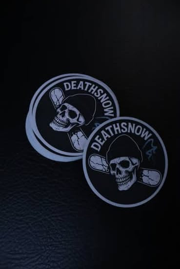 DeathSnow Logo Sticker